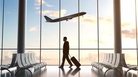 Man at Airport